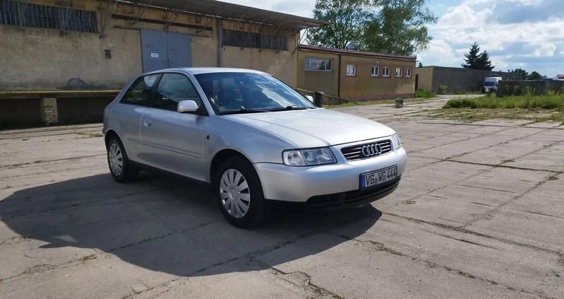 Audi A3 cena 4900 przebieg: 257408, rok produkcji 2000 z Miłakowo małe 704